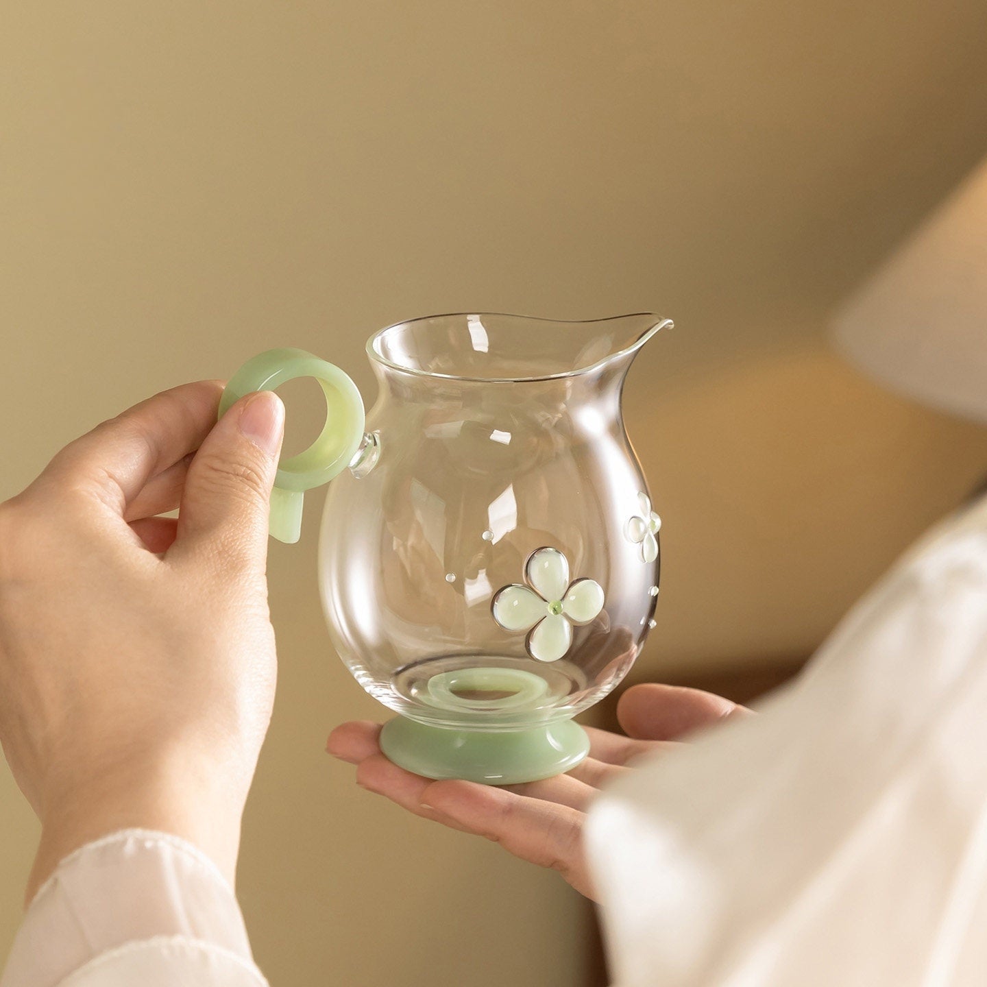 Si Ye Cao 320cc - Glass fairness cup zycschina