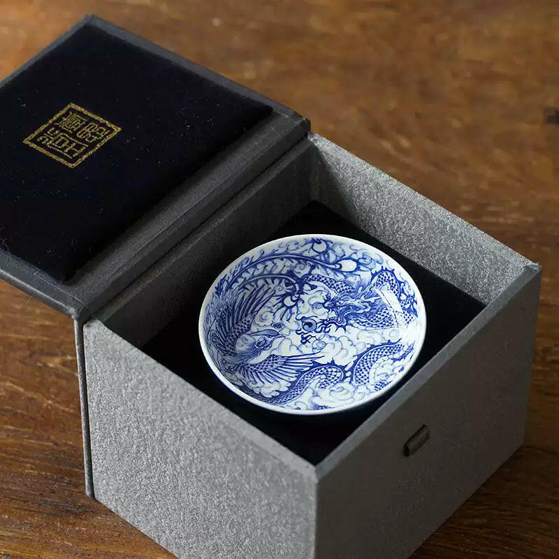 Yun Long Feng - Jing De Zhen Porcelain Teacup zycschina
