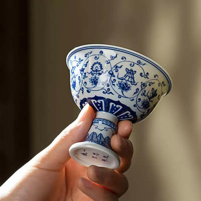 Chan Zhi Ba Bao - Jing De Zhen Porcelain Teacup zycschina