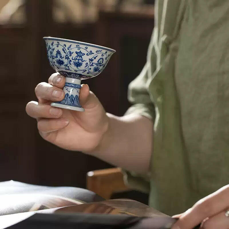Chan Zhi Ba Bao - Jing De Zhen Porcelain Teacup zycschina