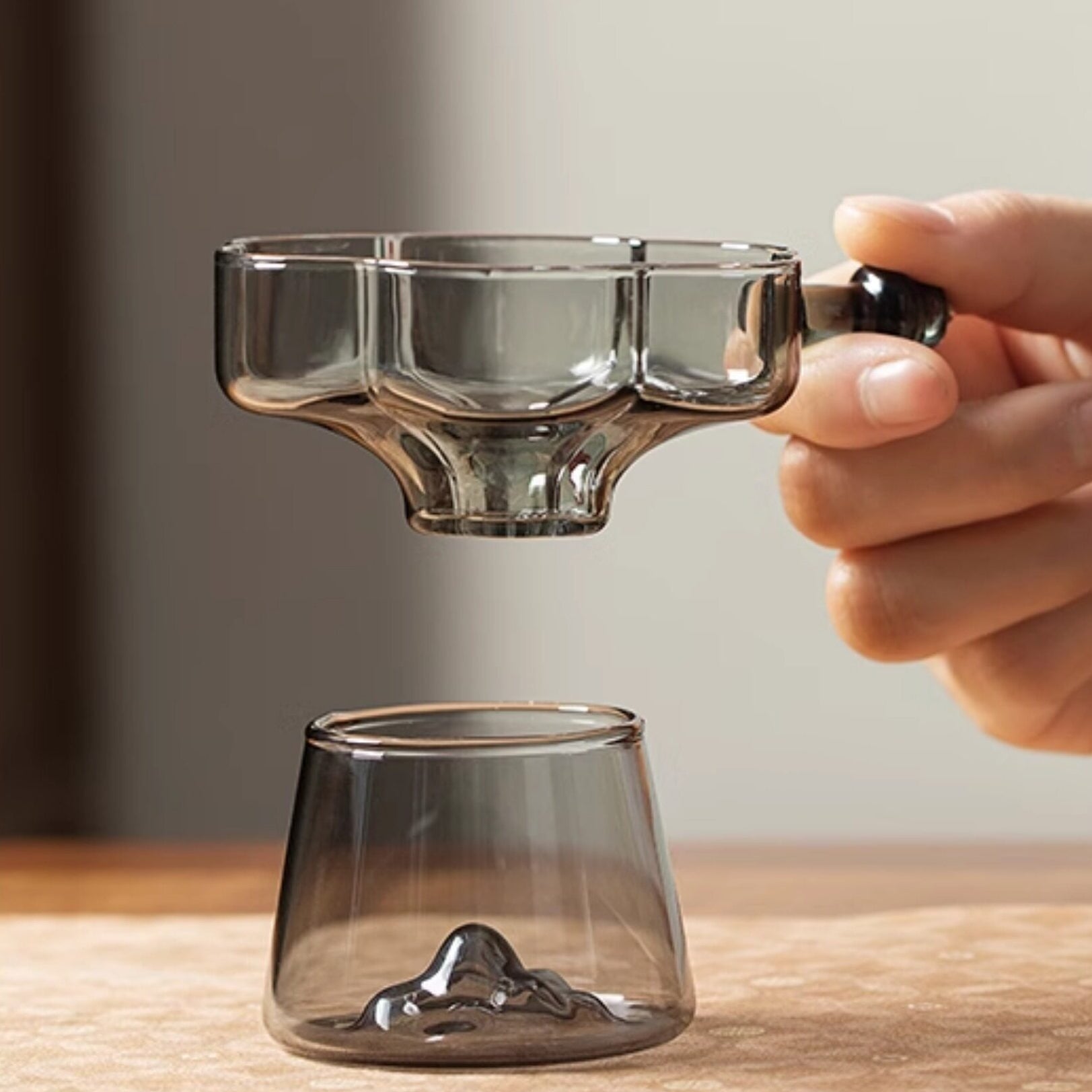 Guan Shan - Glass tea strainer zycschina