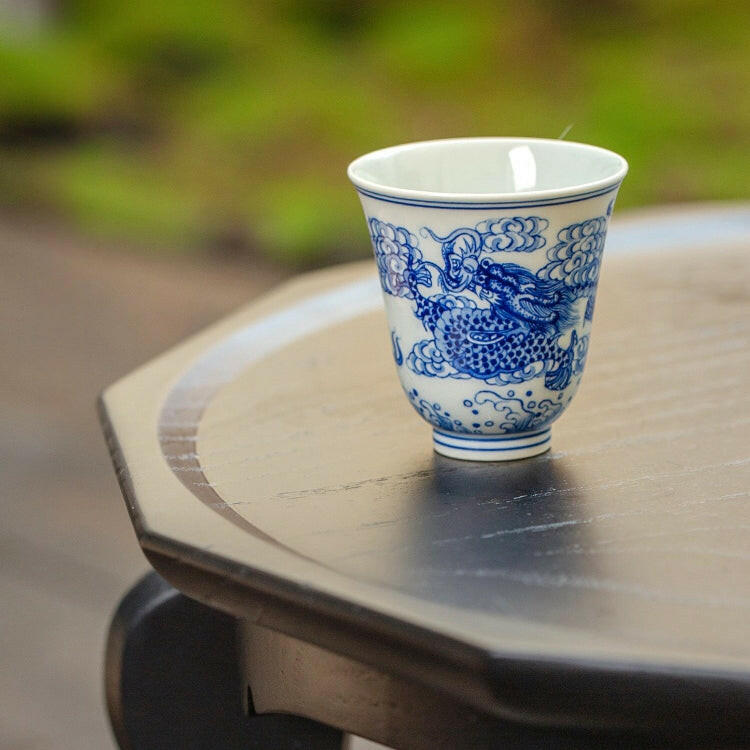 Yun Long Wen/Yun Feng Wen - Jing De Zhen Porcelain Teacup zycschina