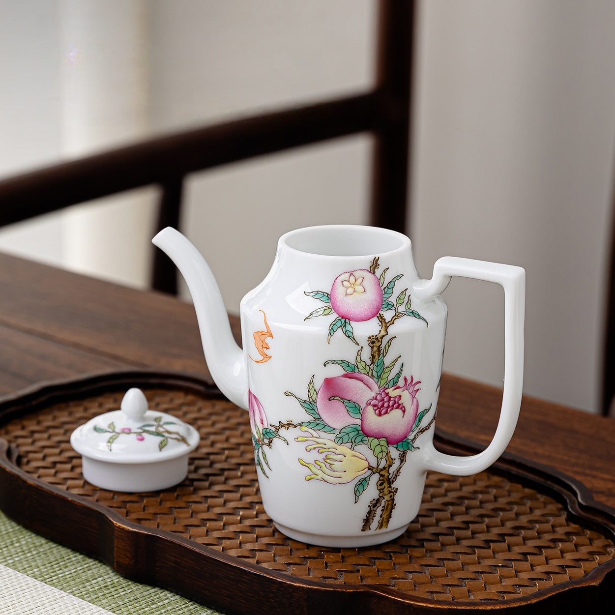 San Duo 170cc - Jing De Zhen Porcelain Teapot zycschina