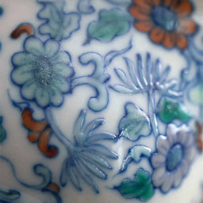 Tuan Ju Wen - Jing De Zhen Porcelain Teacup zycschina