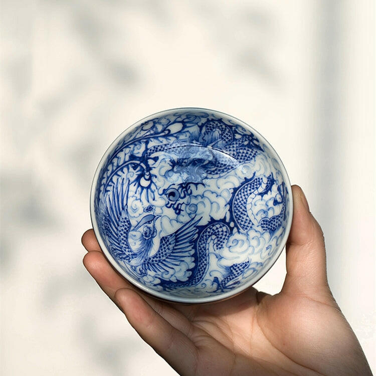 Yun Long Feng - Jing De Zhen Porcelain Teacup zycschina