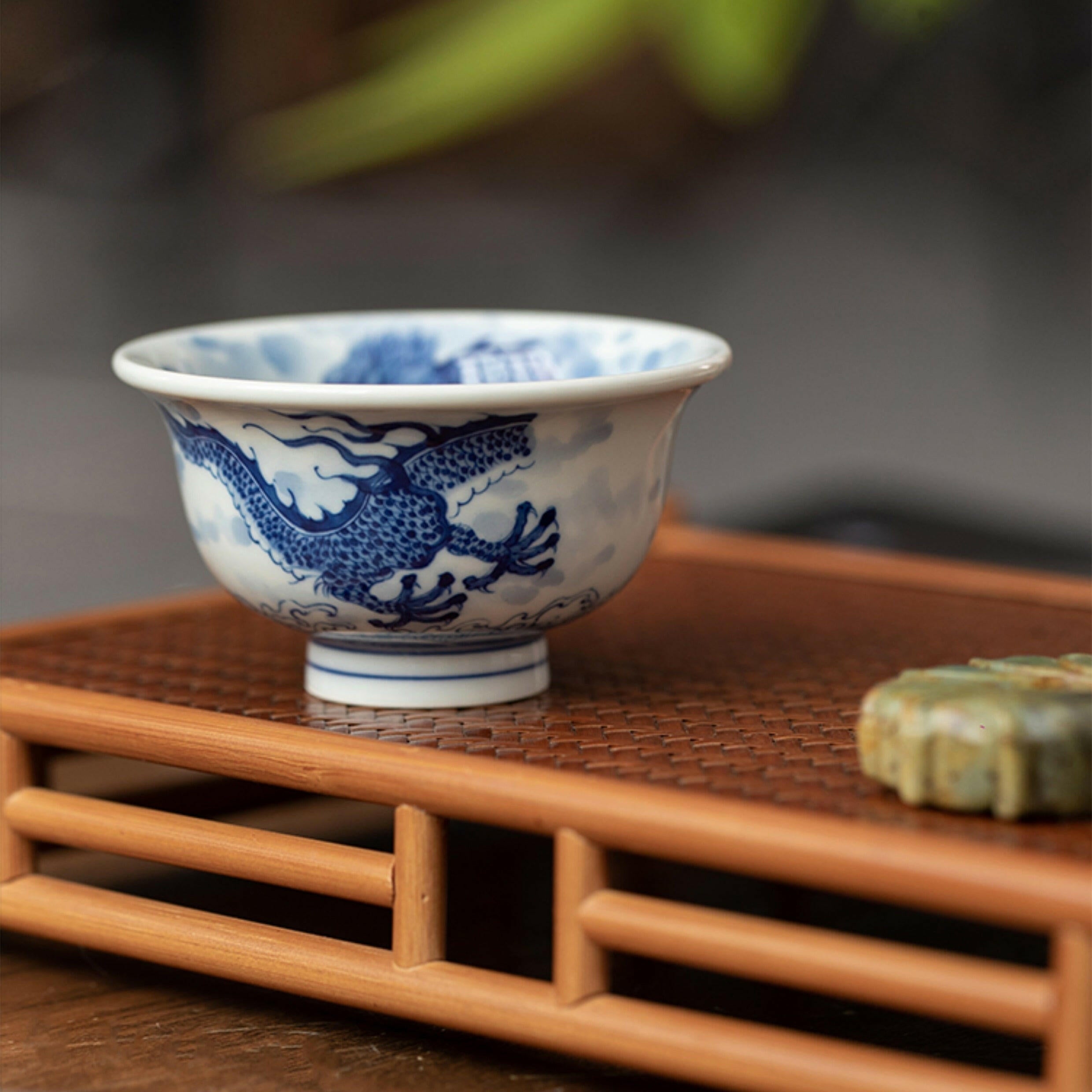 Shui Mo Long - Jing De Zhen Porcelain Teacup zycschina