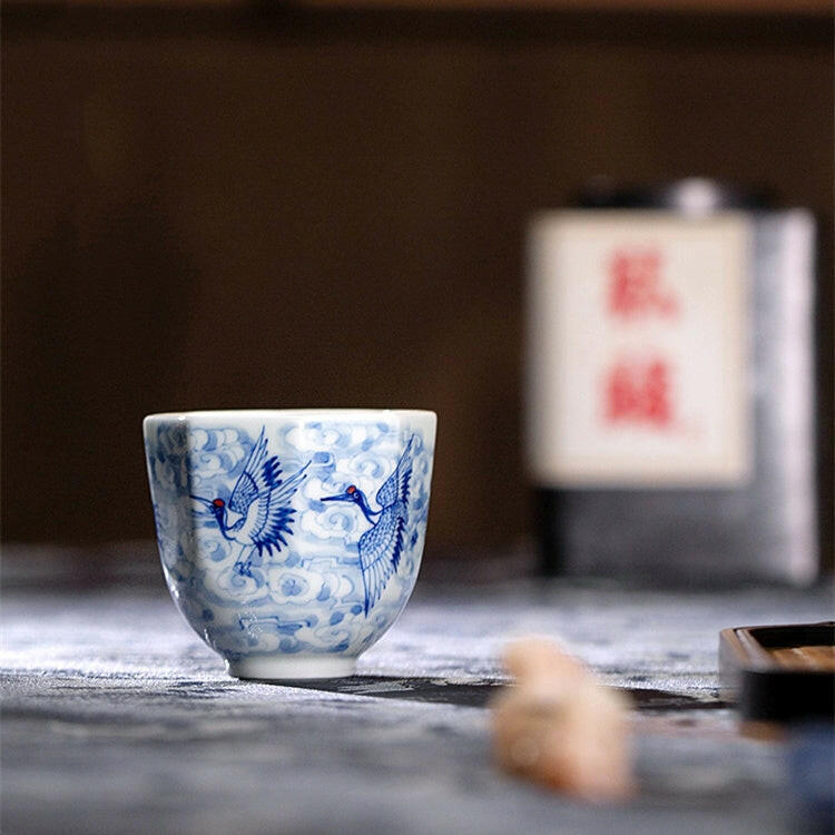Liu He Tong Chun - Jing De Zhen Porcelain Teacup zycschina