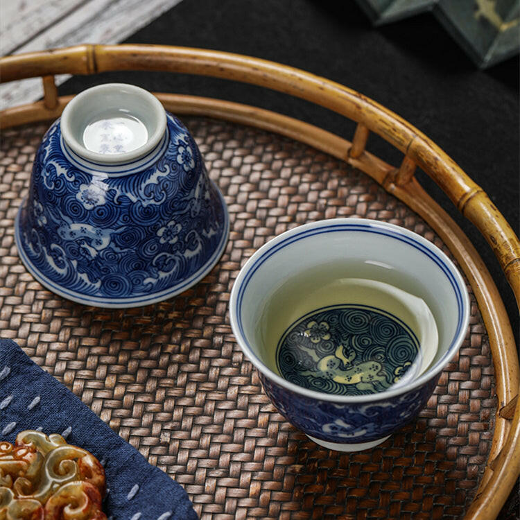 Lu Lu Lian Sheng - Jing De Zhen Porcelain Teacup zycschina