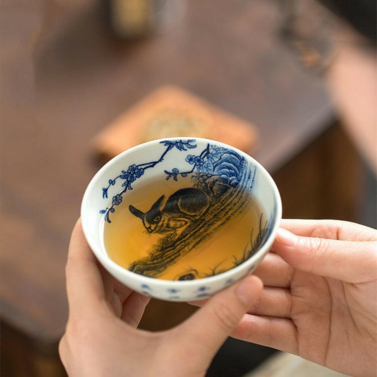 Yan Tu Yuan - Jing De Zhen Porcelain Teacup zycschina