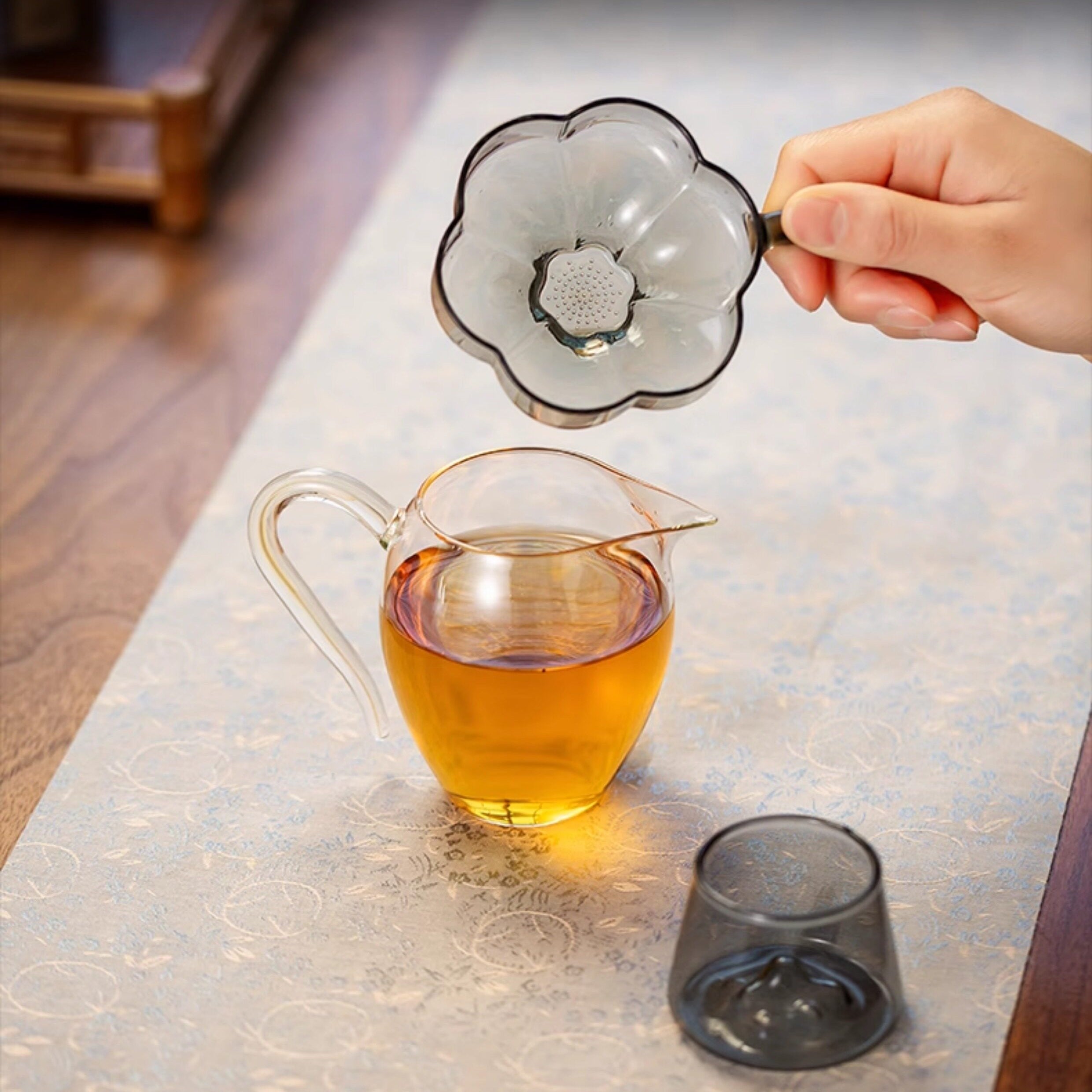 Guan Shan - Glass tea strainer zycschina