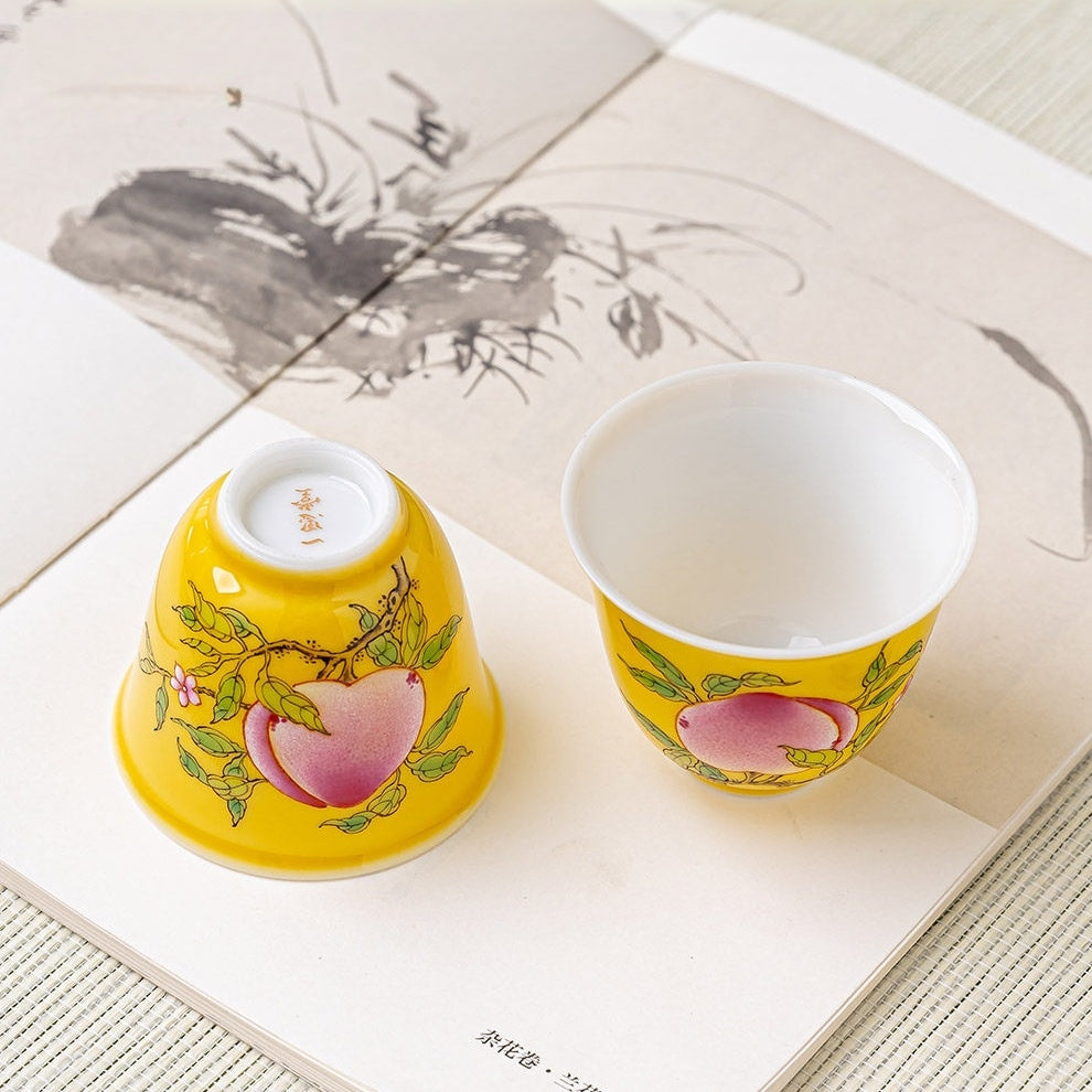 Wu Tao 130cc - Jing De Zhen Porcelain Gaiwan zycschina