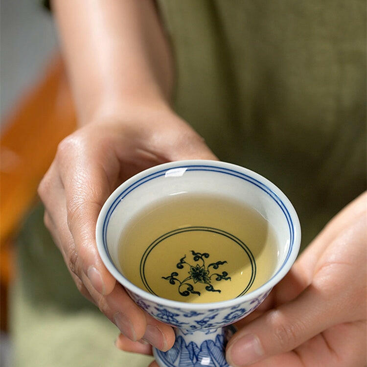 Chan Zhi Ba Bao - Jing De Zhen Porcelain Teacup zycschina