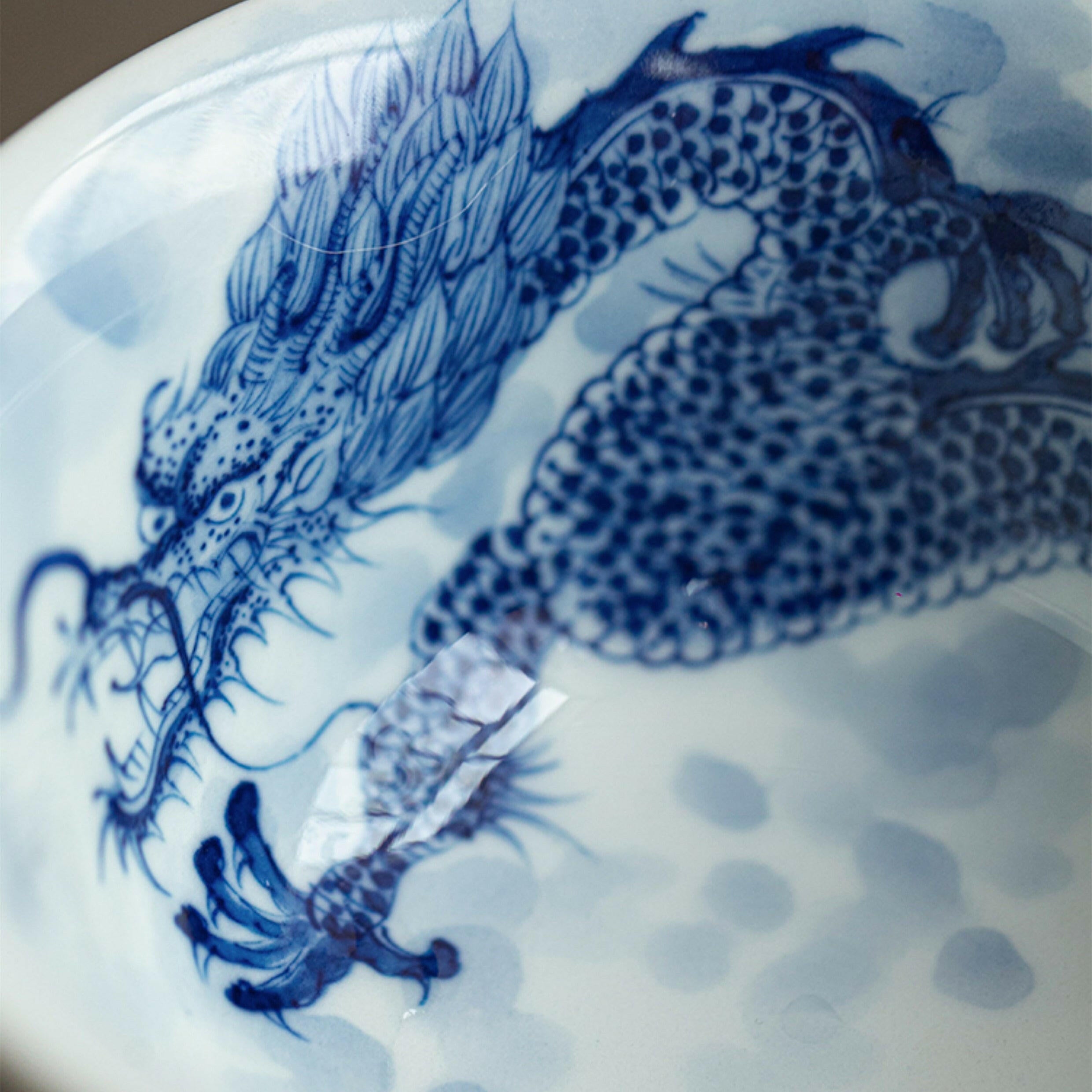 Shui Mo Long - Jing De Zhen Porcelain Teacup zycschina