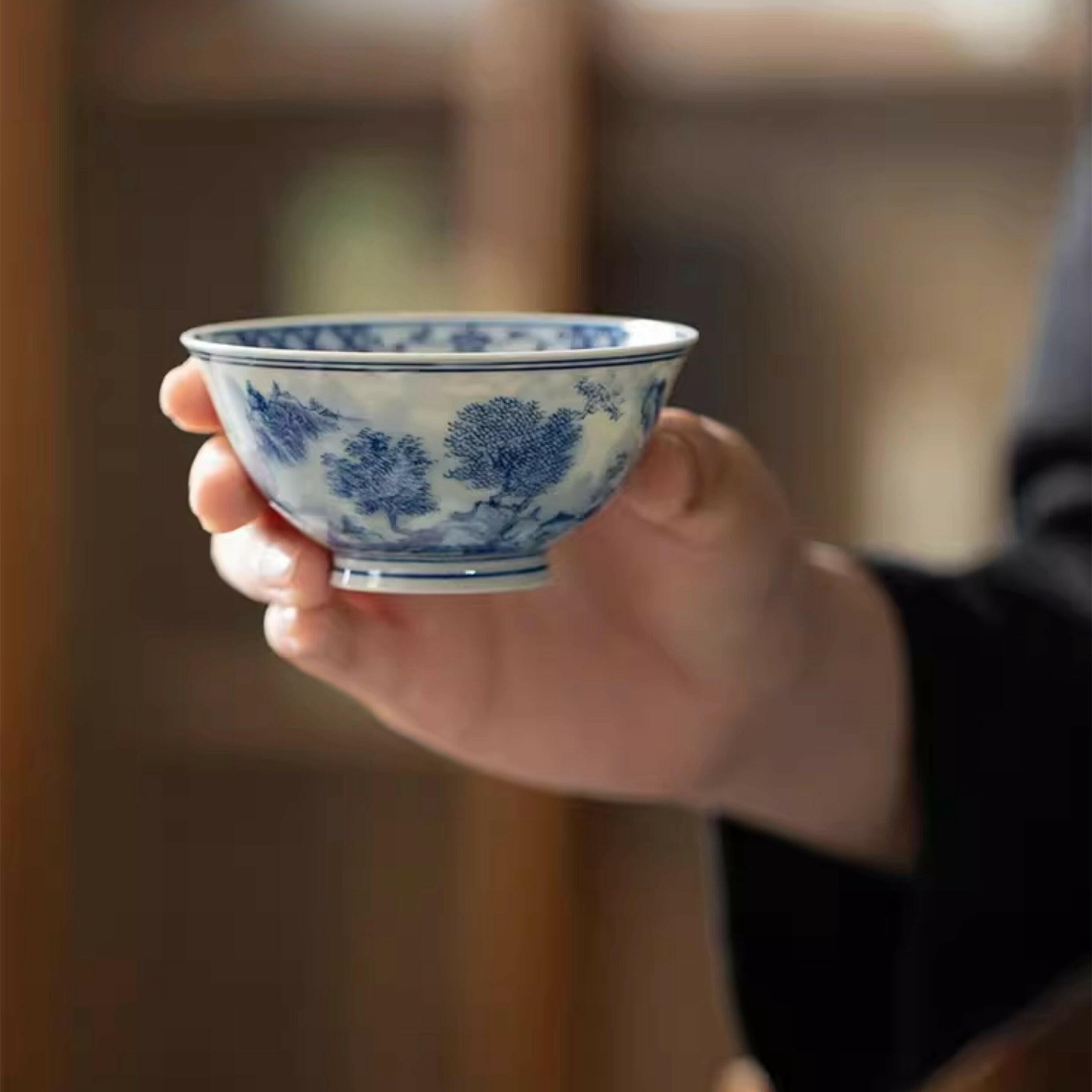 Song Gu Xun You - Jing De Zhen Porcelain Teacup zycschina