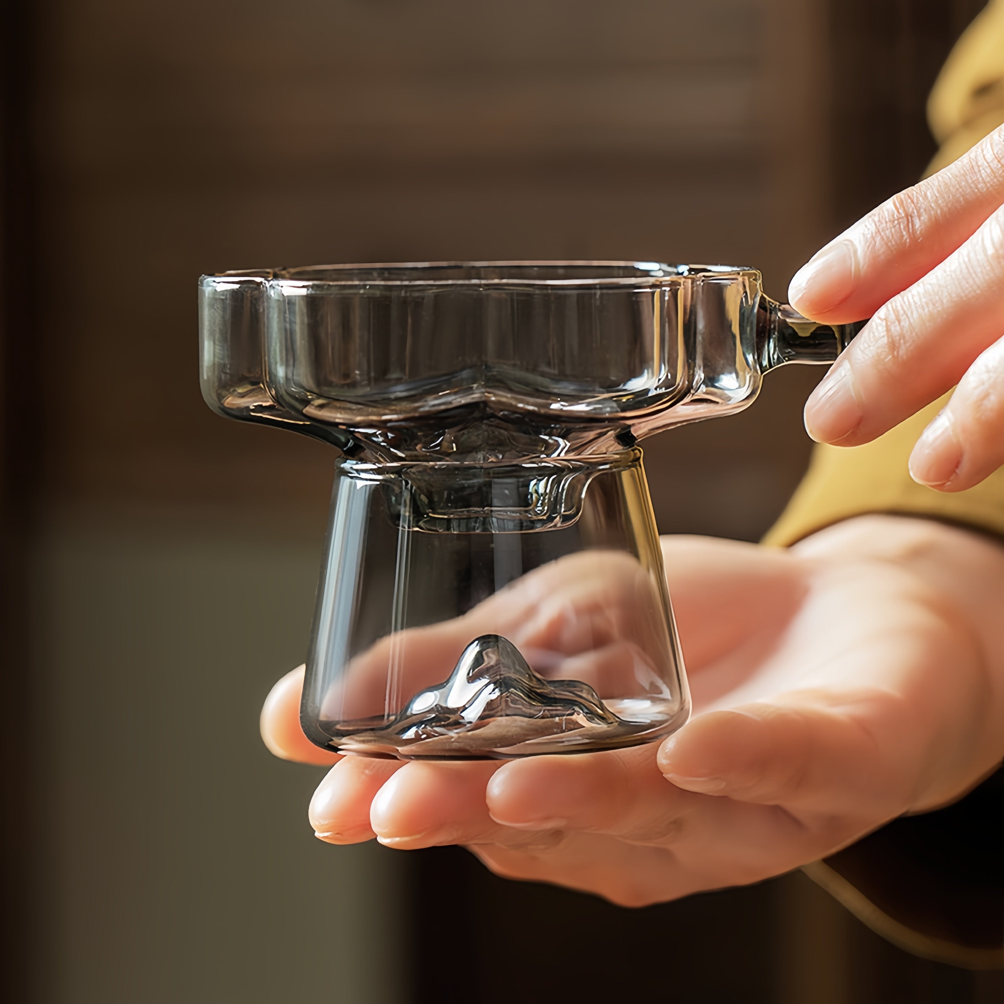 Guan Shan - Glass tea strainer zycschina