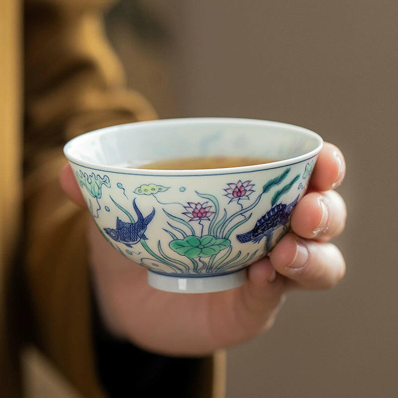 Yu Zao Wen - Jing De Zhen Porcelain Teacup zycschina