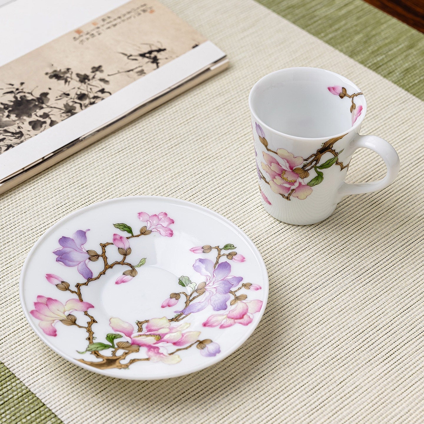 Yu Lan 170cc - Jing De Zhen Porcelain Coffee Cup zycschina