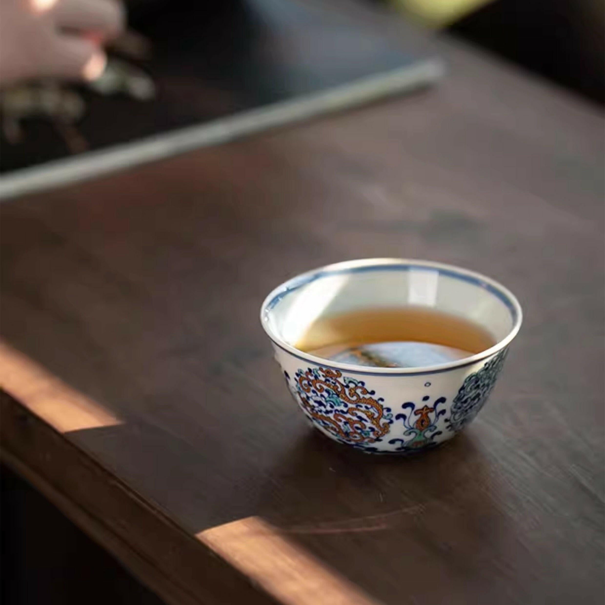 Kui Long Wen - Jing De Zhen Porcelain Teacup zycschina