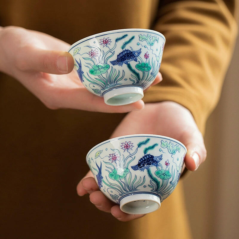 Yu Zao Wen - Jing De Zhen Porcelain Teacup zycschina