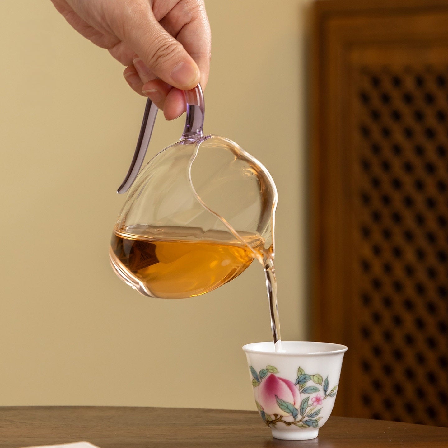 Zi Wu Hai Tang 280cc - Glass fairness cup zycschina