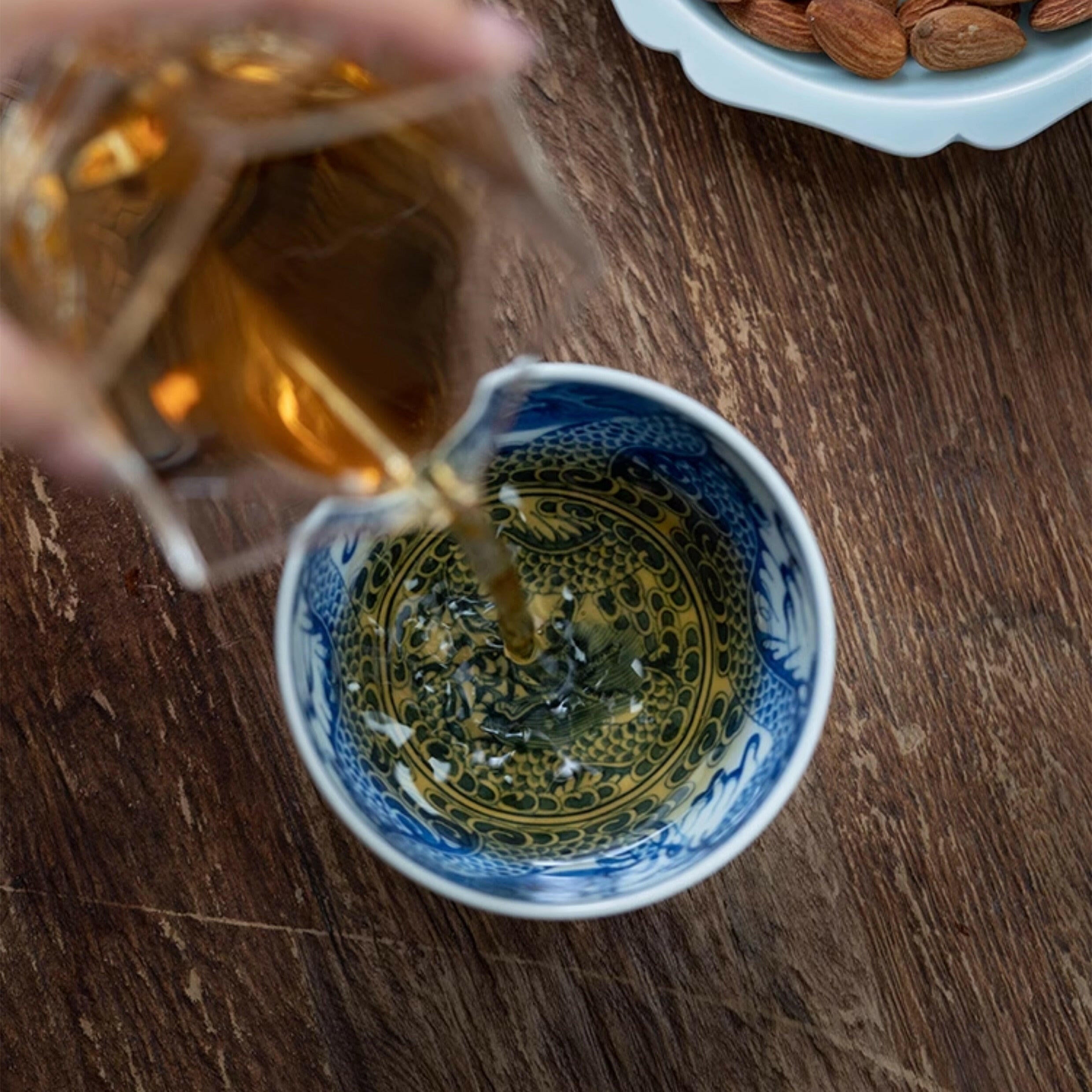 Hai Shui Long Wen - Jing De Zhen Porcelain Teacup zycschina