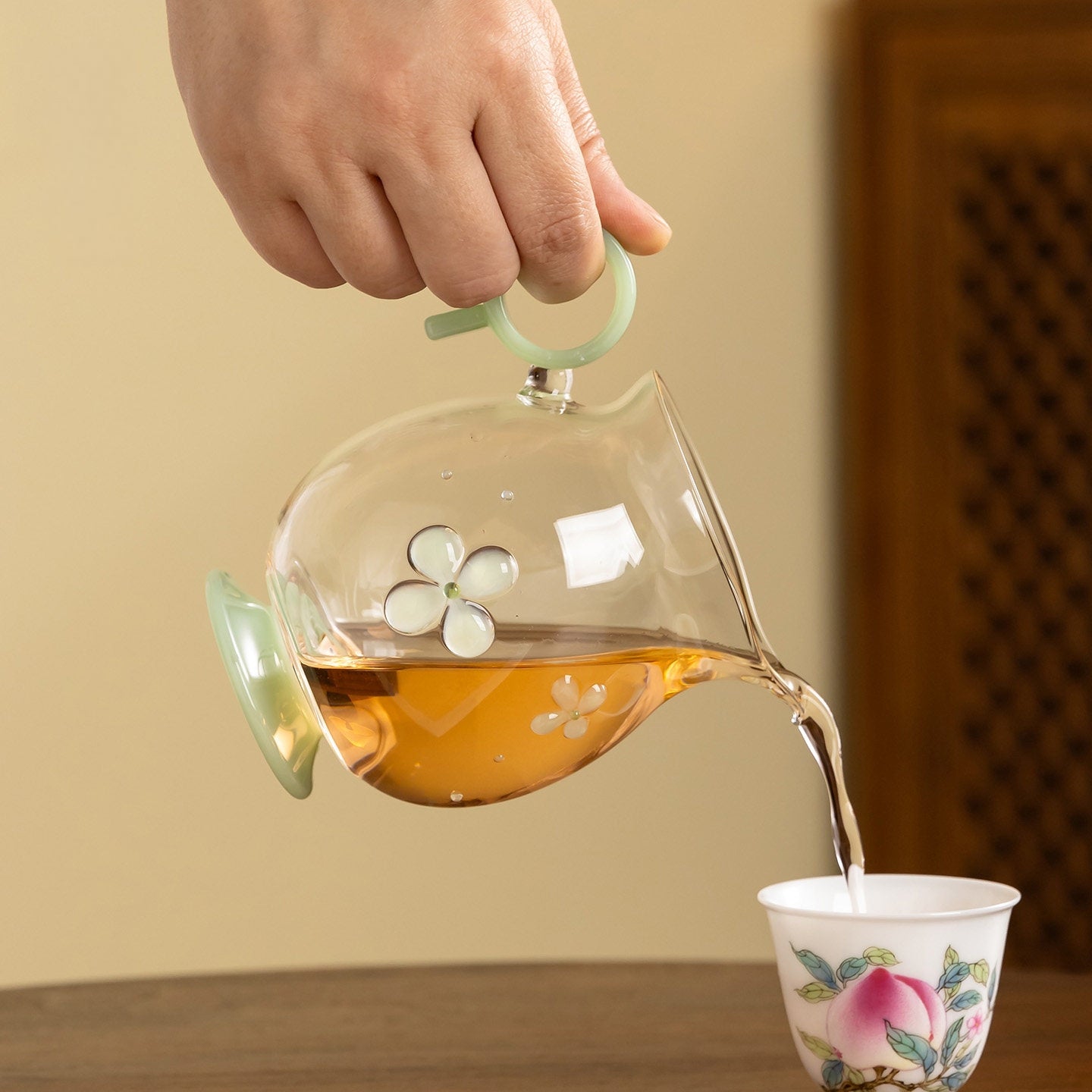 Si Ye Cao 320cc - Glass fairness cup zycschina