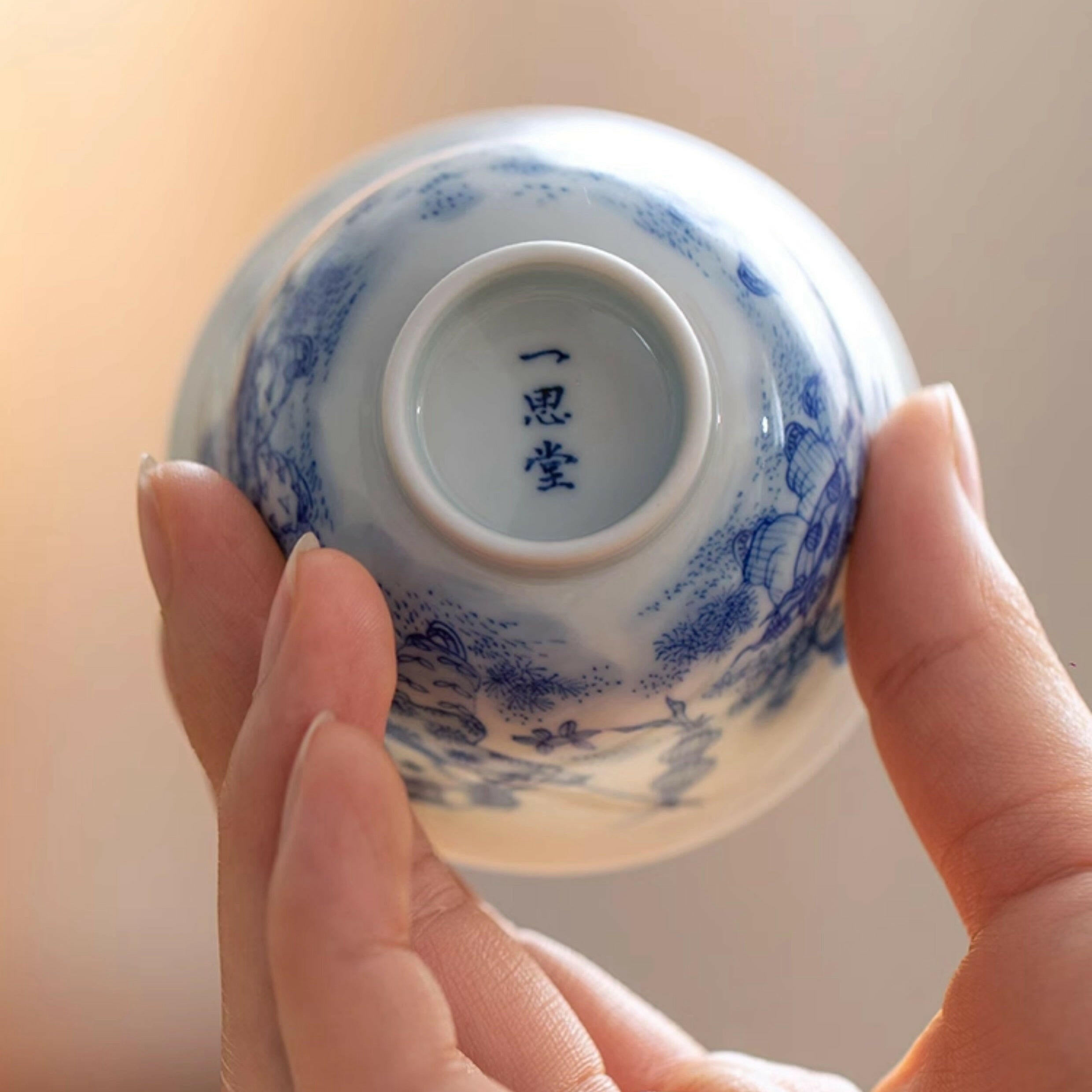 Ying Xi Tu - Jing De Zhen Porcelain Teacup zycschina