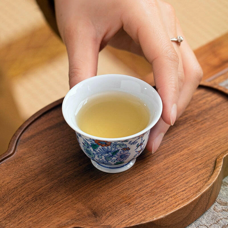 Tuan Ju Wen - Jing De Zhen Porcelain Teacup zycschina