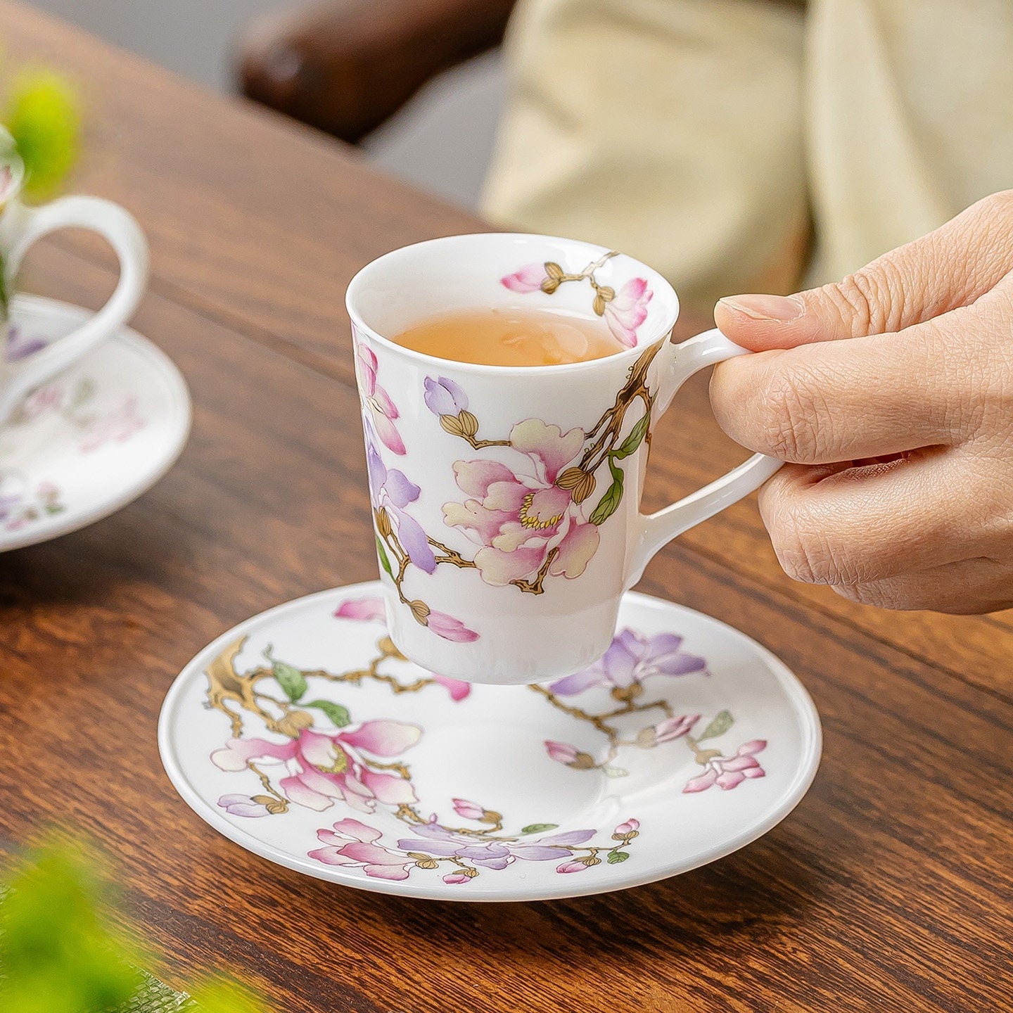Yu Lan 170cc - Jing De Zhen Porcelain Coffee Cup zycschina