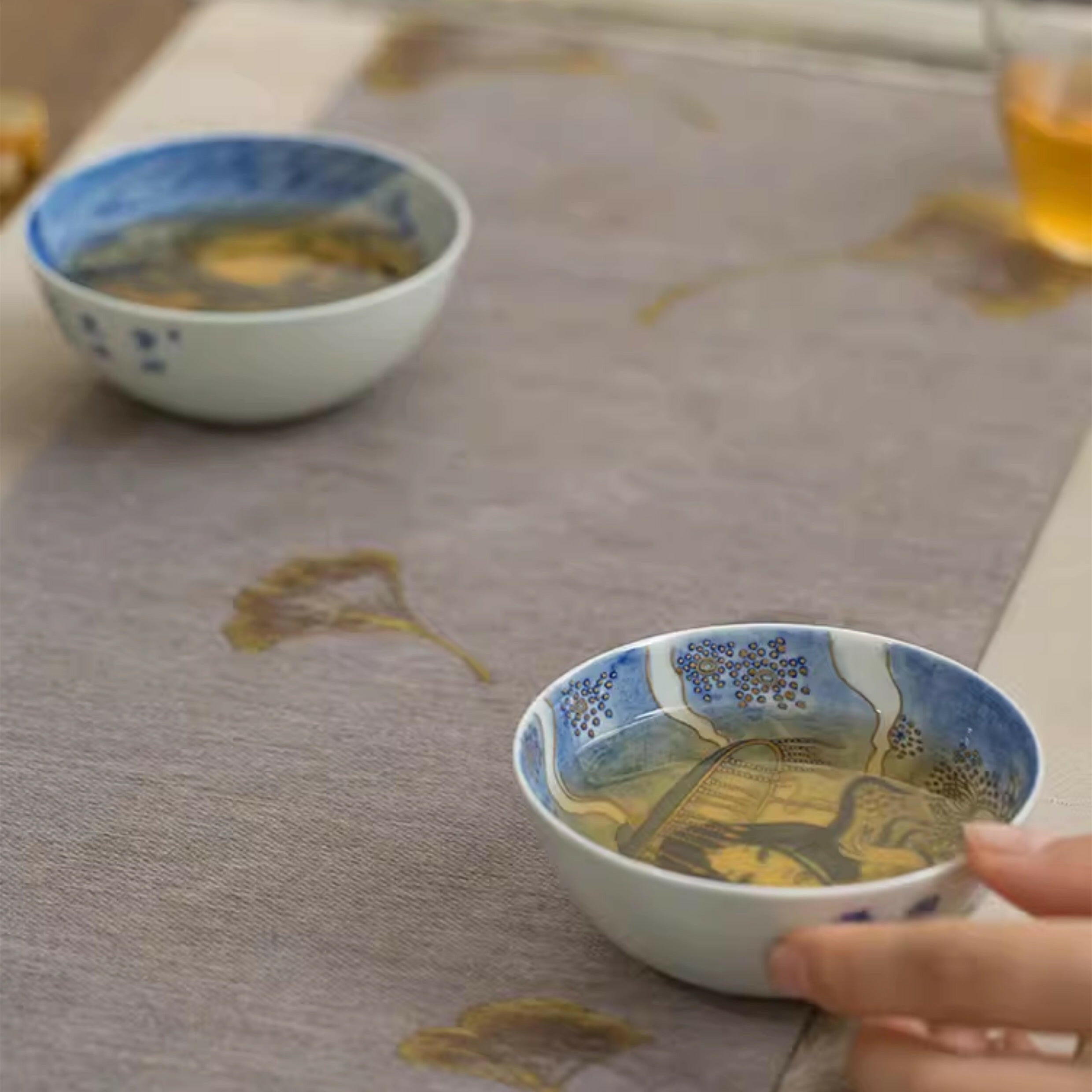 Shou Hui Ren Wu - Jing De Zhen Porcelain Teacup zycschina