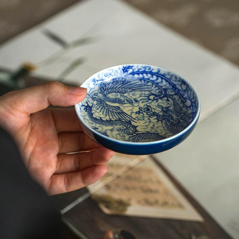 Yun Long Feng - Jing De Zhen Porcelain Teacup zycschina