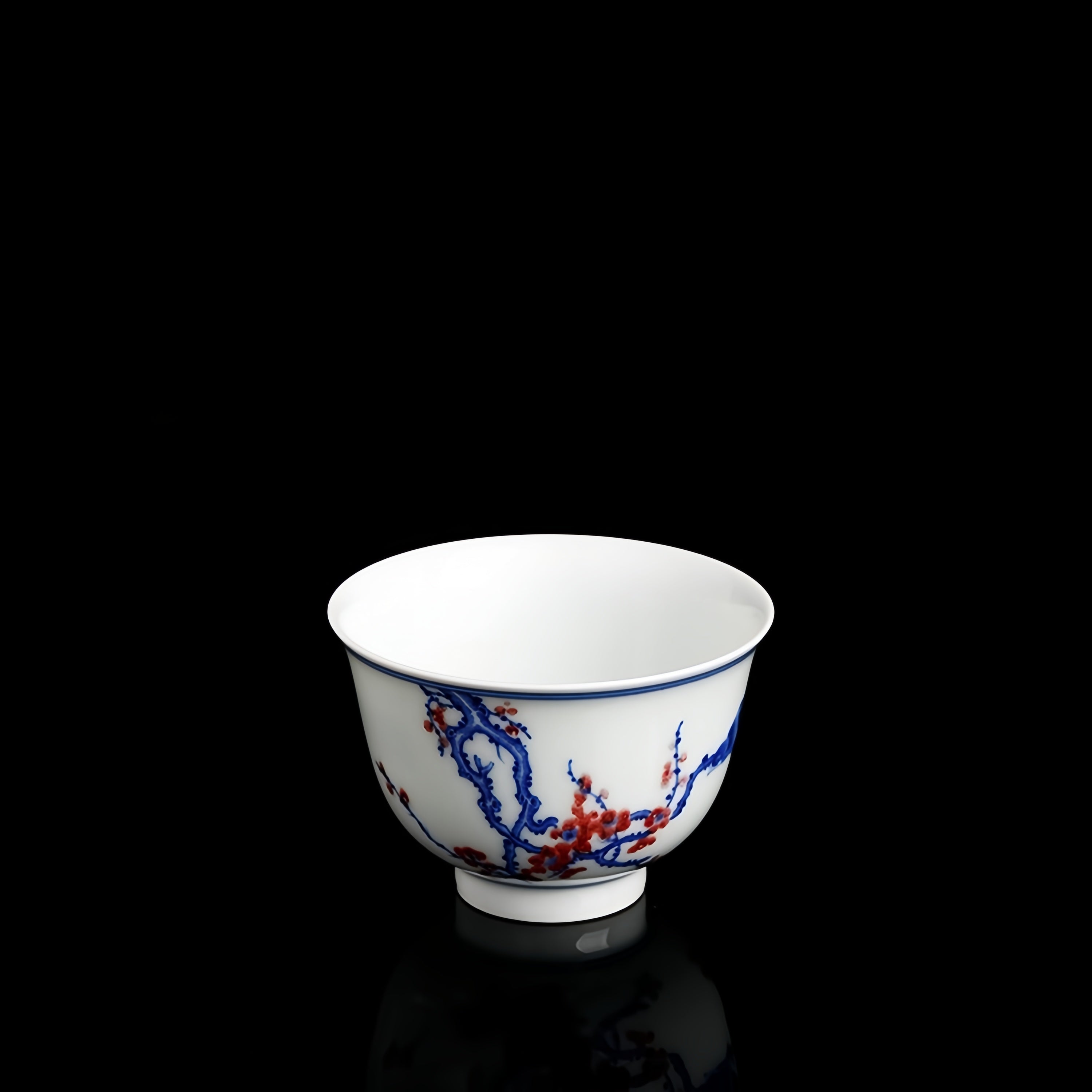 Xi Shang Mei Shao 80cc - Jing De Zhen Porcelain Teacup.