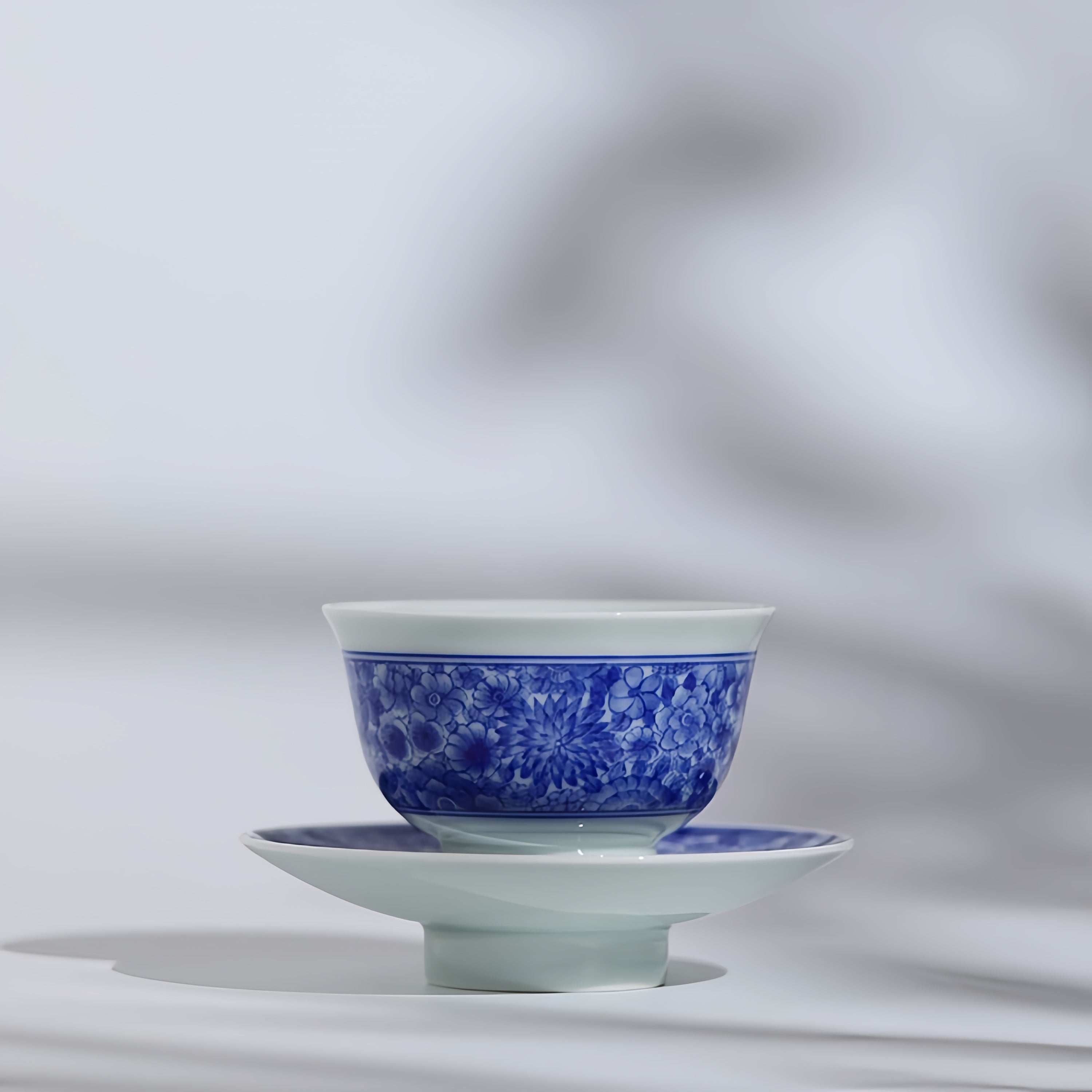 Wan Hua 90cc - Jing De Zhen Porcelain Teacup.