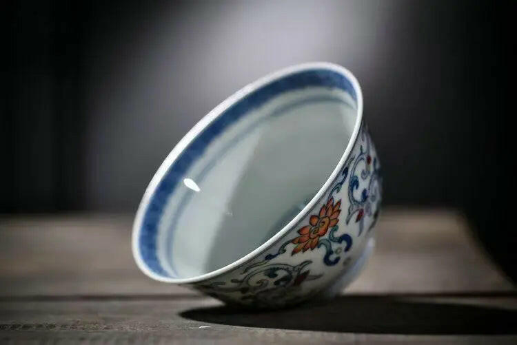 Chan Zhi Chi Long - Jing De Zhen Porcelain Teacup zycschina