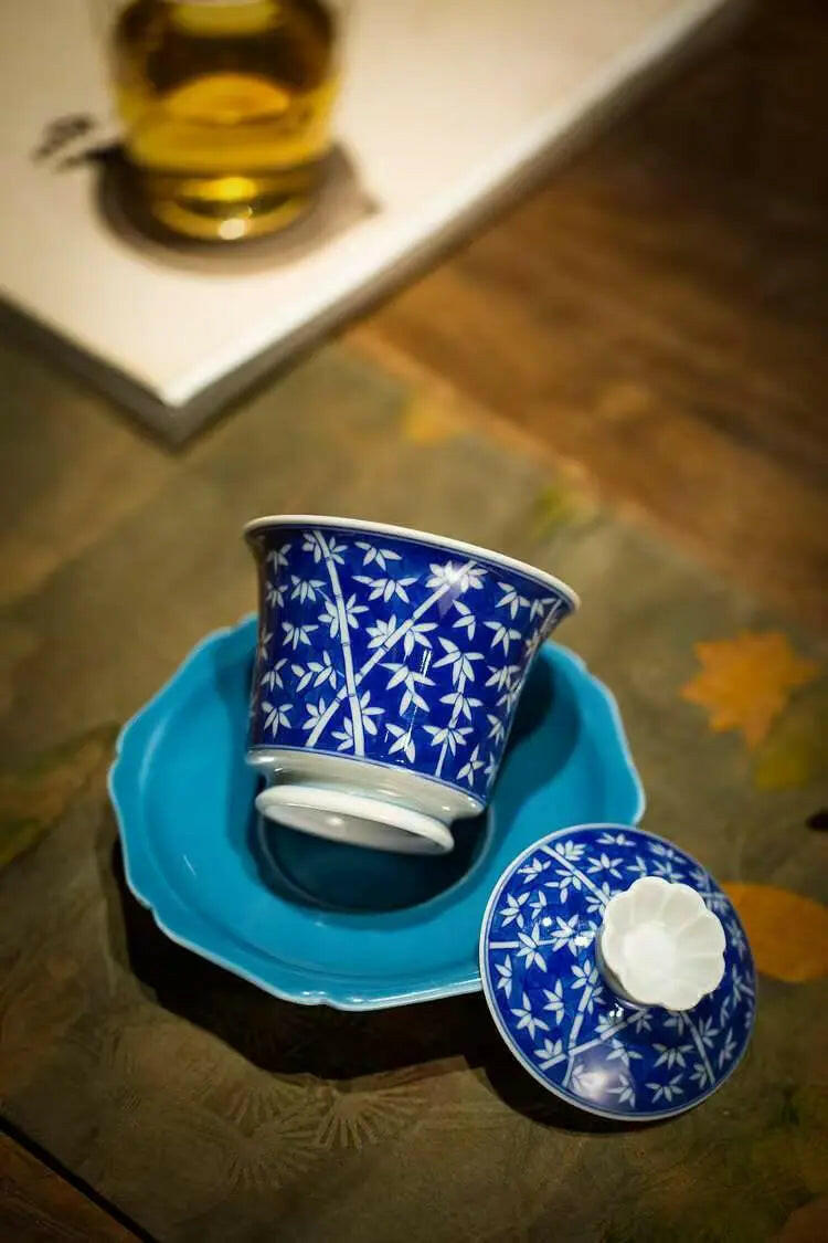 Guo Qiang Zhu - Jing De Zhen Porcelain Gaiwan zycschina