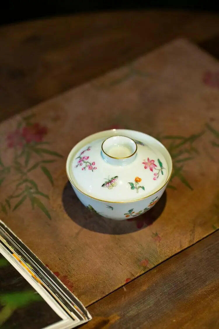 Hua Hui Yuan Bao - Jing De Zhen Porcelain Gaiwan zycschina