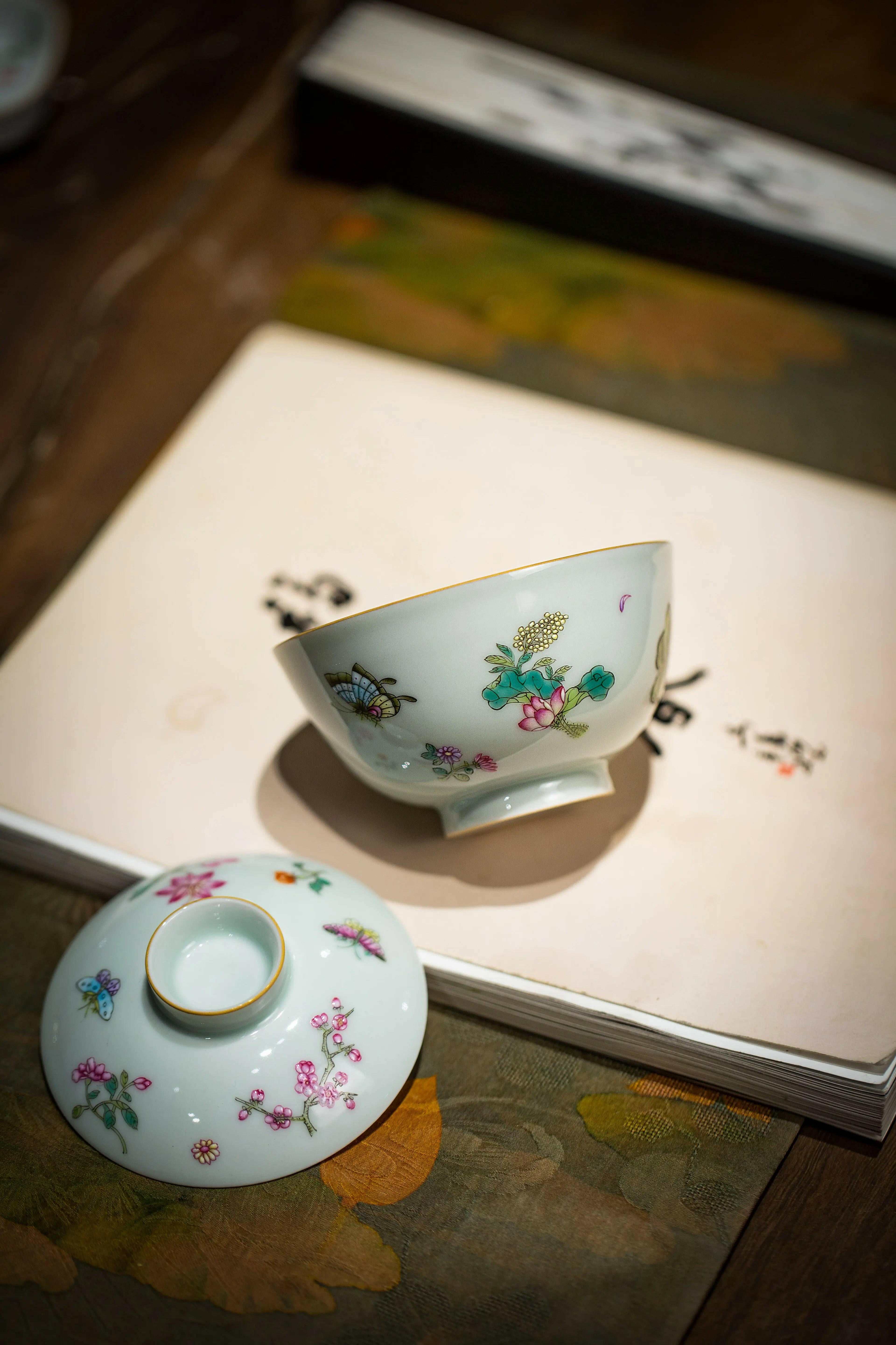 Hua Hui Yuan Bao - Jing De Zhen Porcelain Gaiwan zycschina