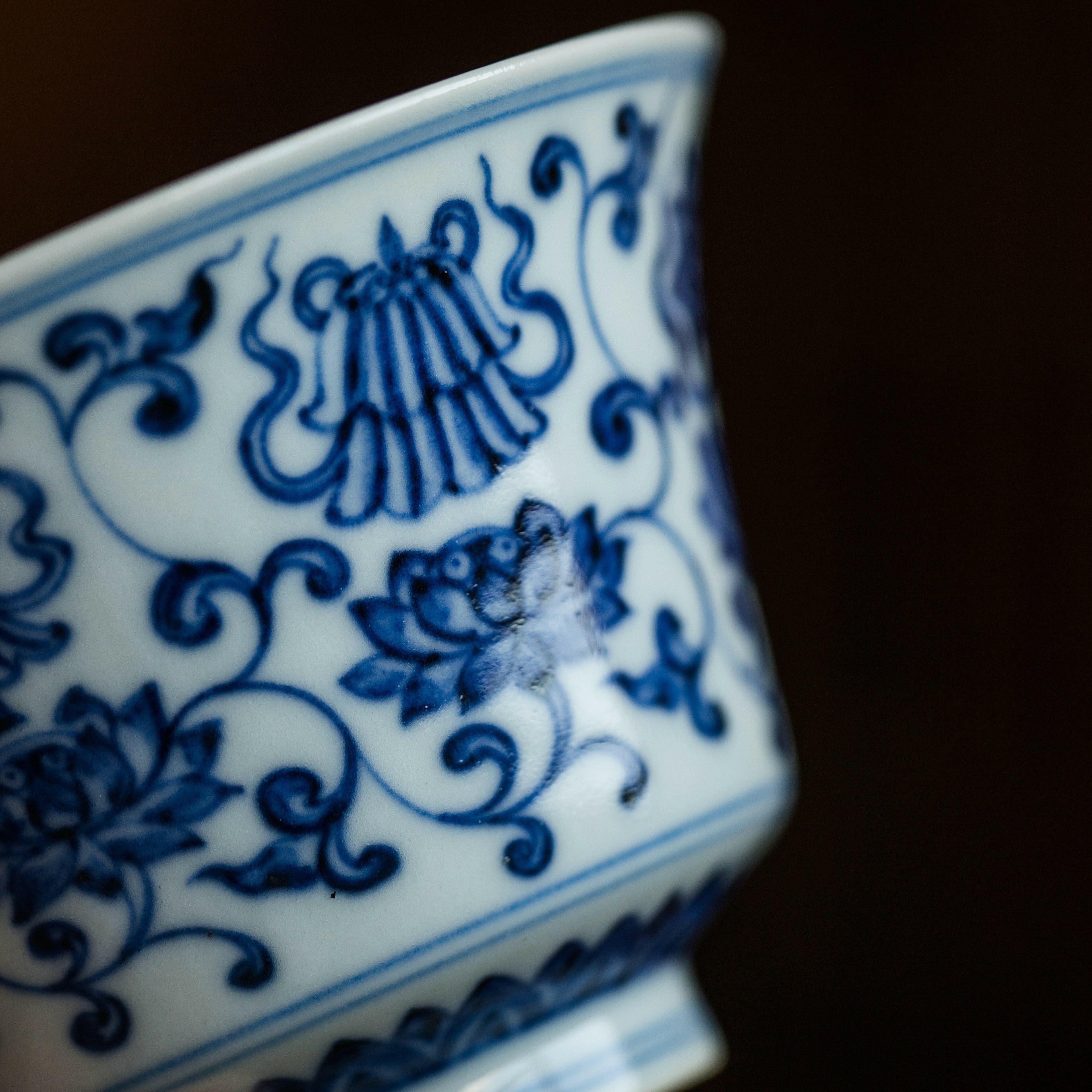 Jing Tai Lian Tuo Ba Bao - Porcelain Gaiwan zycschina