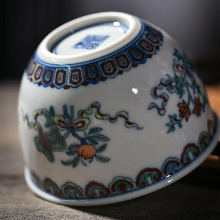 An Ba Xian - Jing De Zhen Porcelain Teacup zycschina