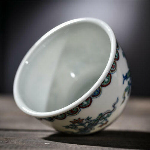 An Ba Xian - Jing De Zhen Porcelain Teacup zycschina