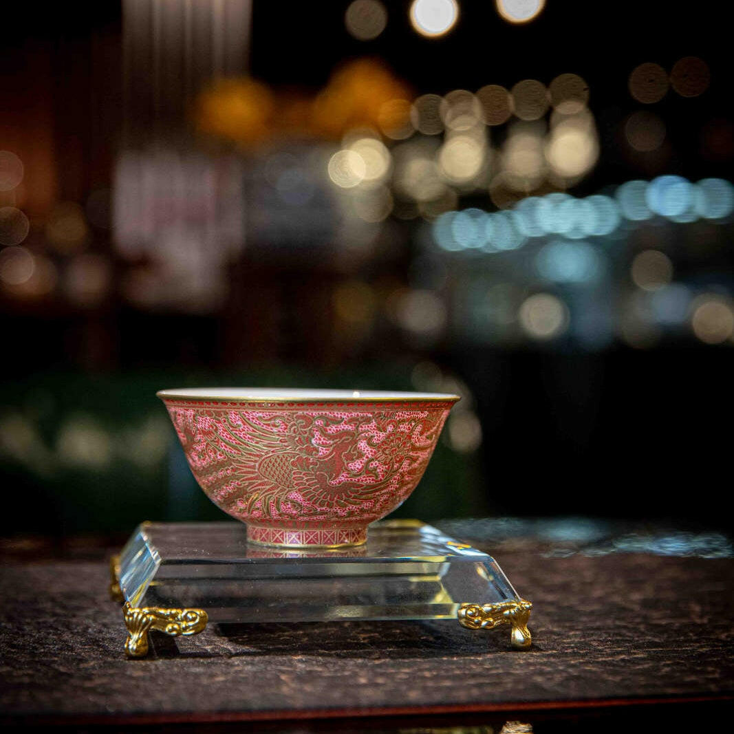 Pa Hua Yun Feng Wen - Jing De Zhen Porcelain Teacup zycschina