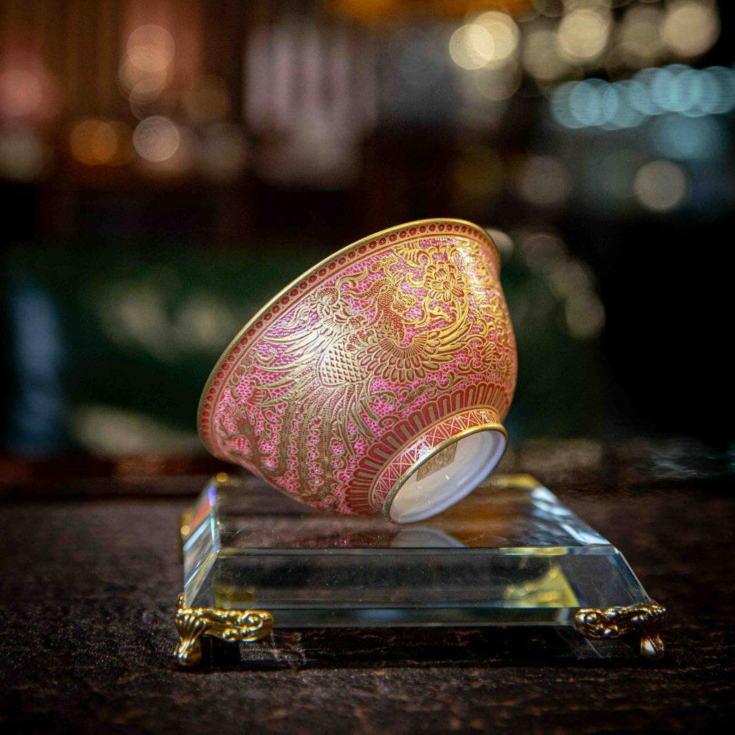 Pa Hua Yun Feng Wen - Jing De Zhen Porcelain Teacup zycschina