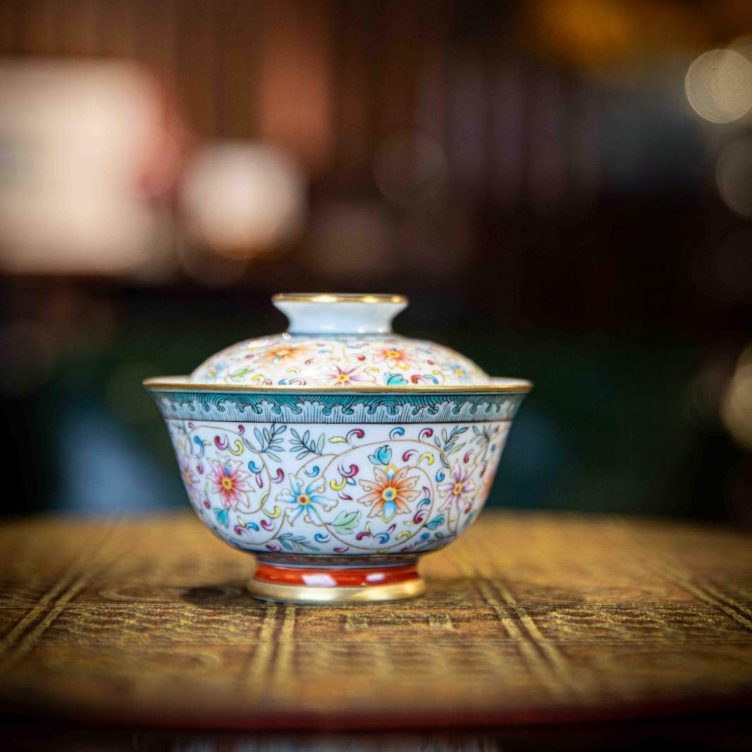 Chan Zhi Lian - Jing De Zhen Porcelain Gaiwan.