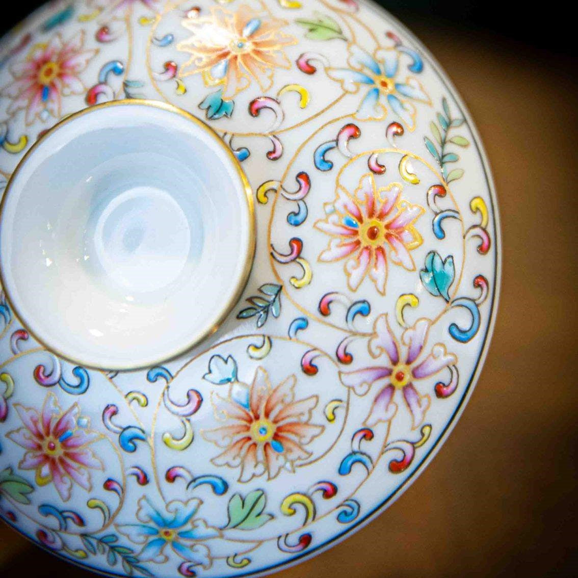 Chan Zhi Lian - Jing De Zhen Porcelain Gaiwan.