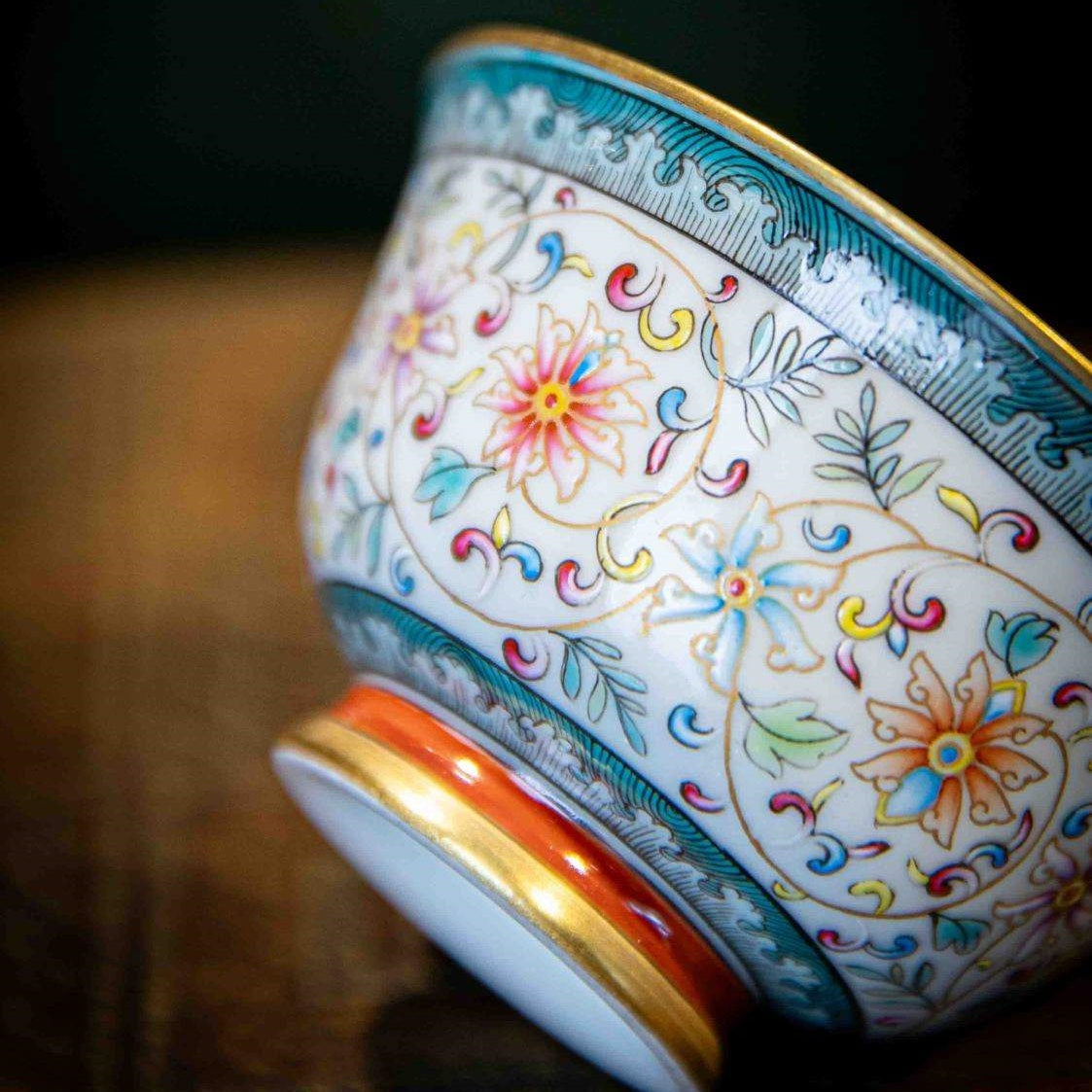 Chan Zhi Lian - Jing De Zhen Porcelain Gaiwan.