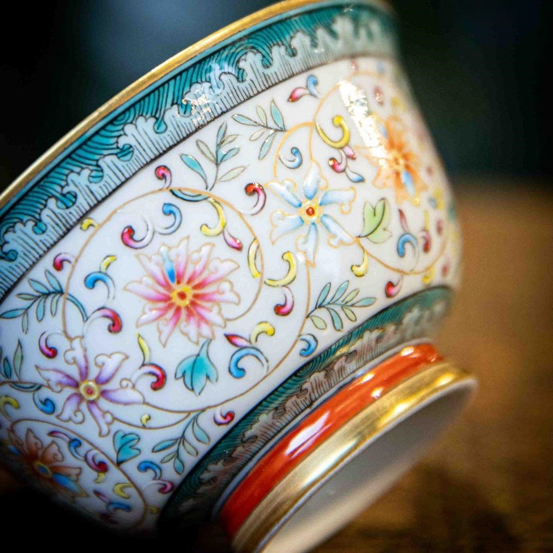 Chan Zhi Lian - Jing De Zhen Porcelain Gaiwan.