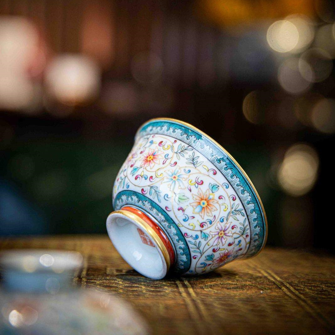 Chan Zhi Lian - Jing De Zhen Porcelain Gaiwan.