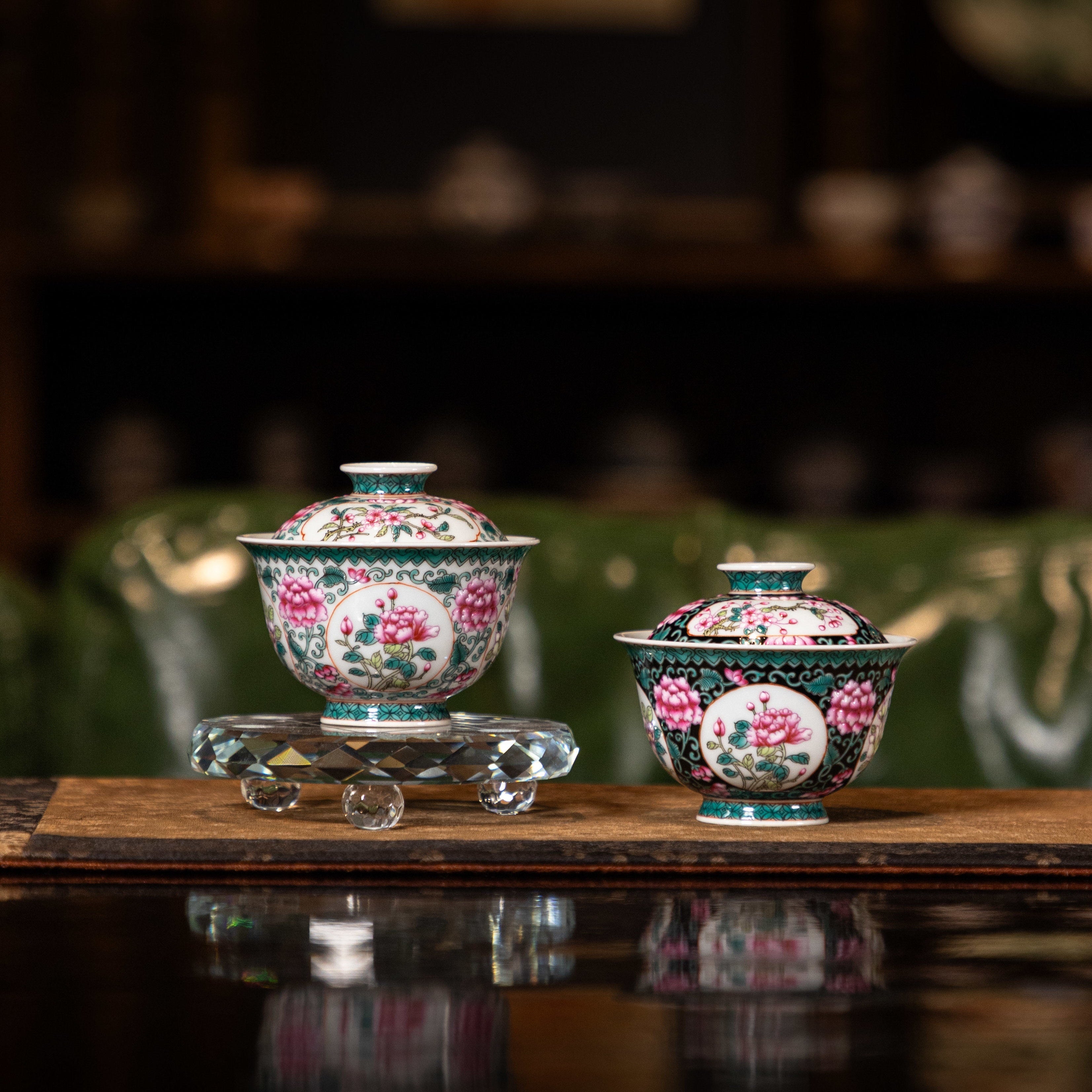Hua Hui 90cc - Jing De Zhen Porcelain Gaiwan zycschina