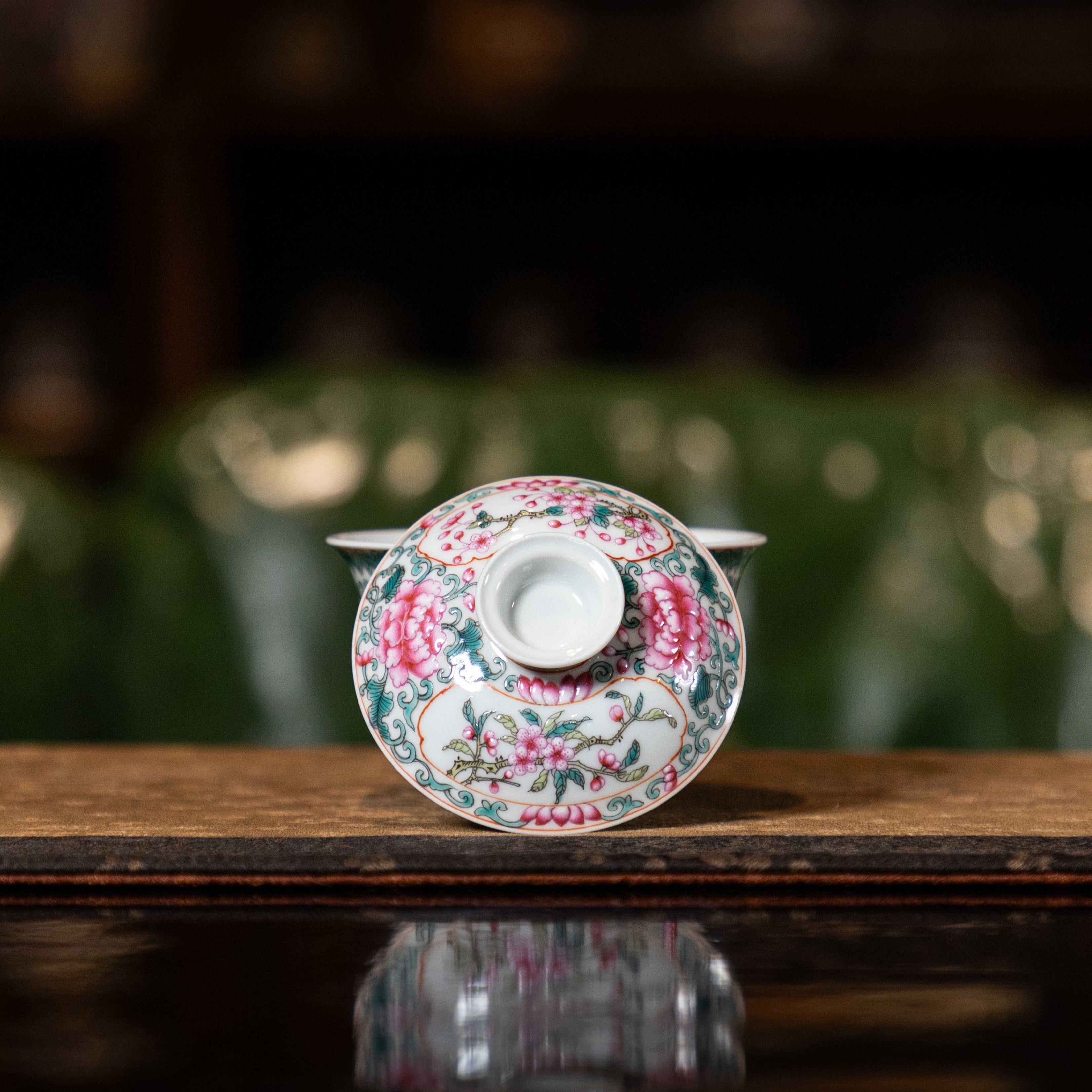 Hua Hui 90cc - Jing De Zhen Porcelain Gaiwan zycschina
