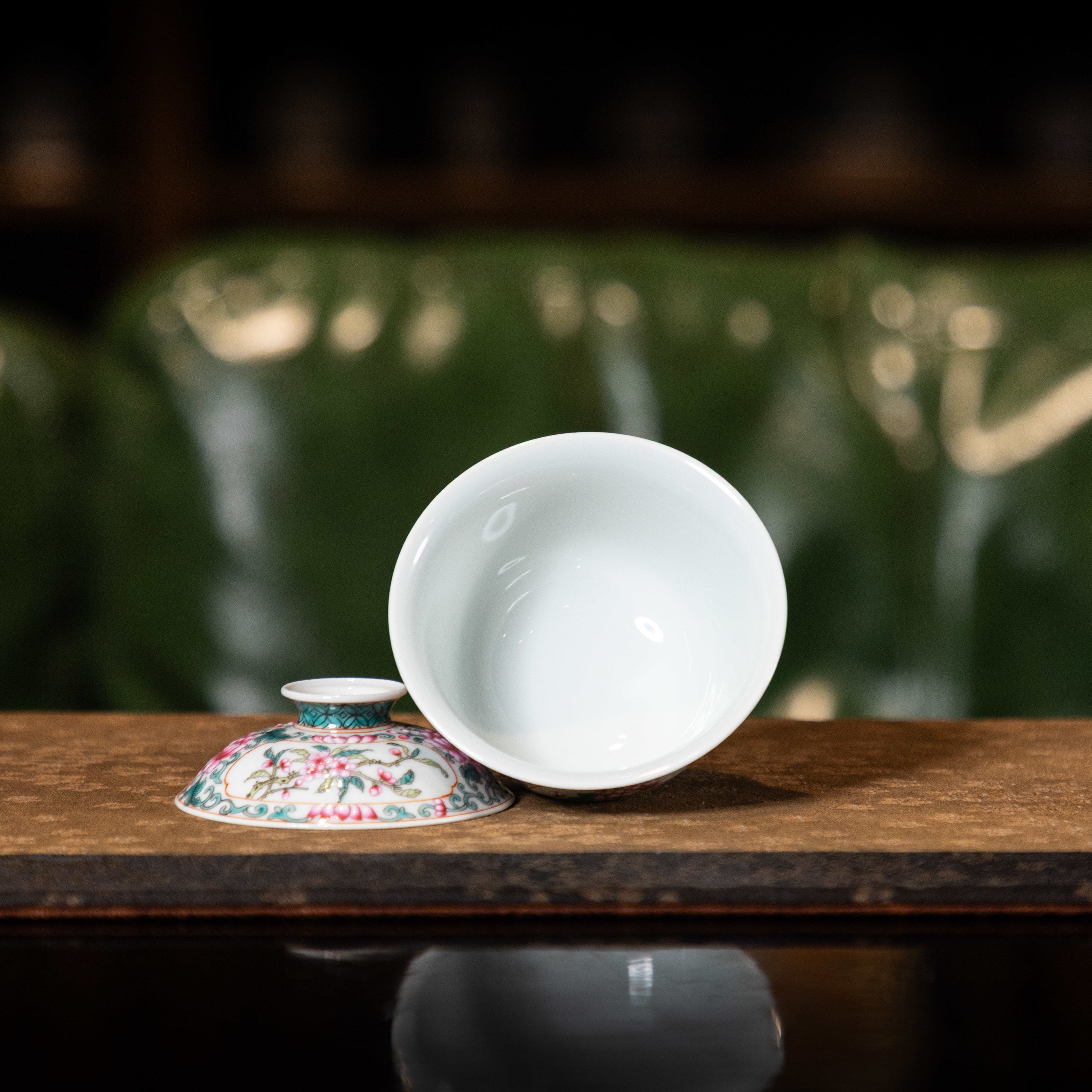 Hua Hui 90cc - Jing De Zhen Porcelain Gaiwan zycschina
